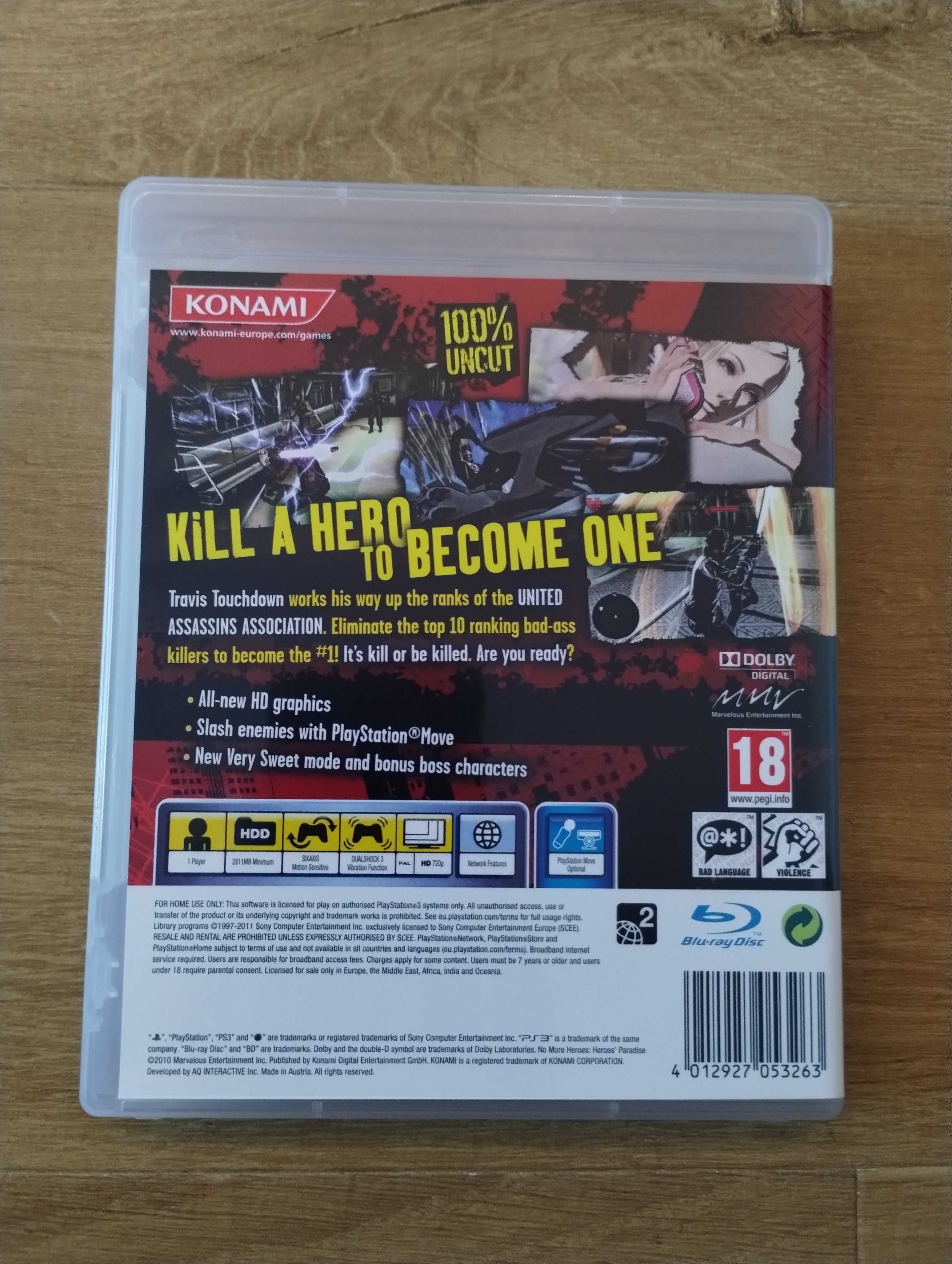 No More Heroes: Heroes' Paradise - PS3 - Playstation 3 - ENG - Ideał!