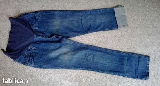 spodnie jeans, ciążowe