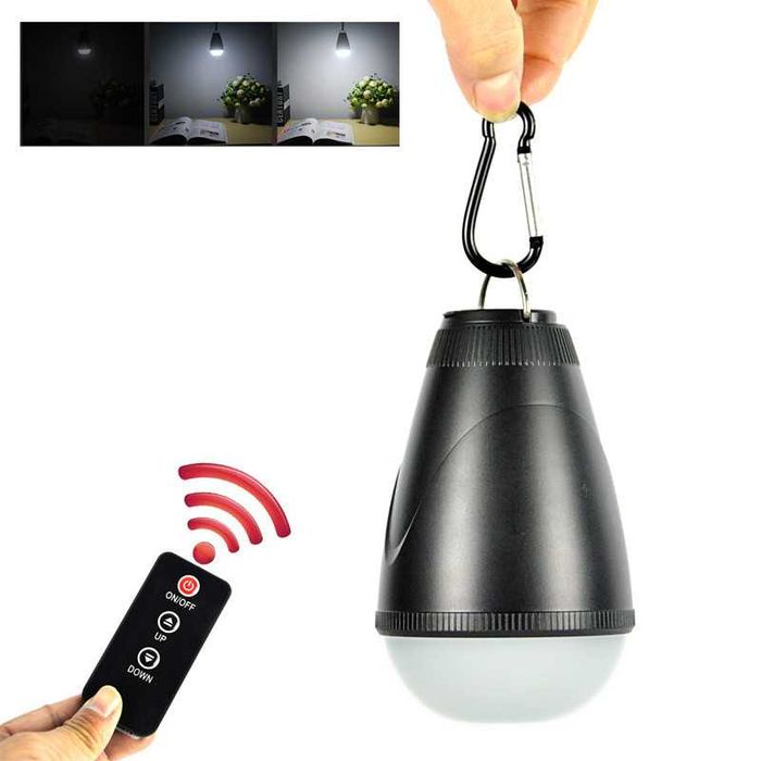 Лампа акумуляторна з пультом 2000mAh аккумуляторная лампа