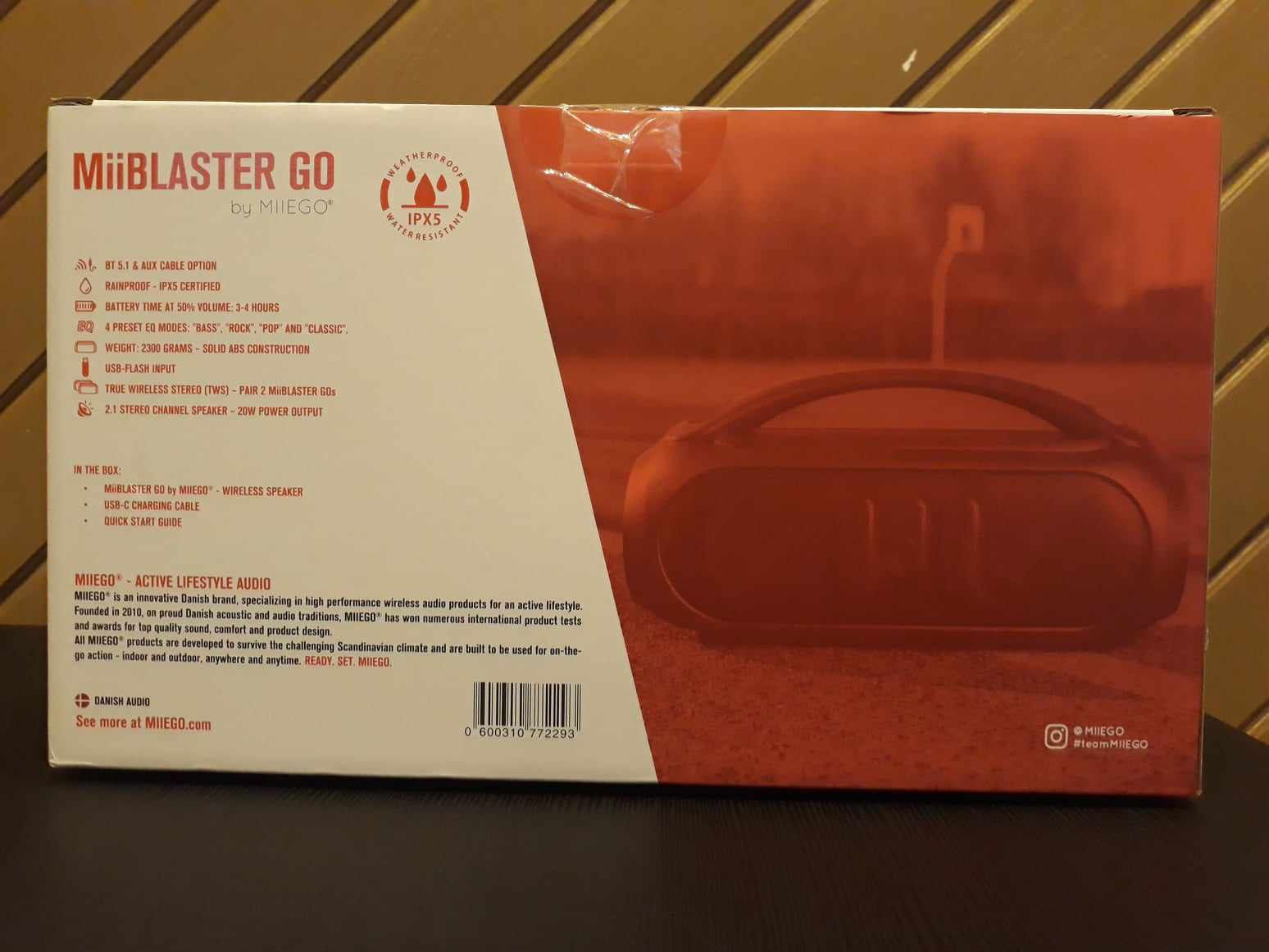 Głośnik Bluetooth MiiBlaster Go