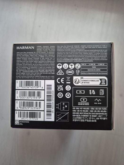 Портативна акустика JBL by Harman Flip 7 Офіциал Vodafone Новая