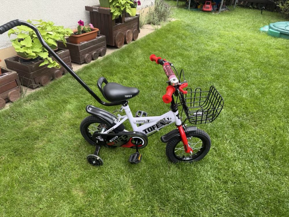 Rowerek bmx plus kolka popychacz