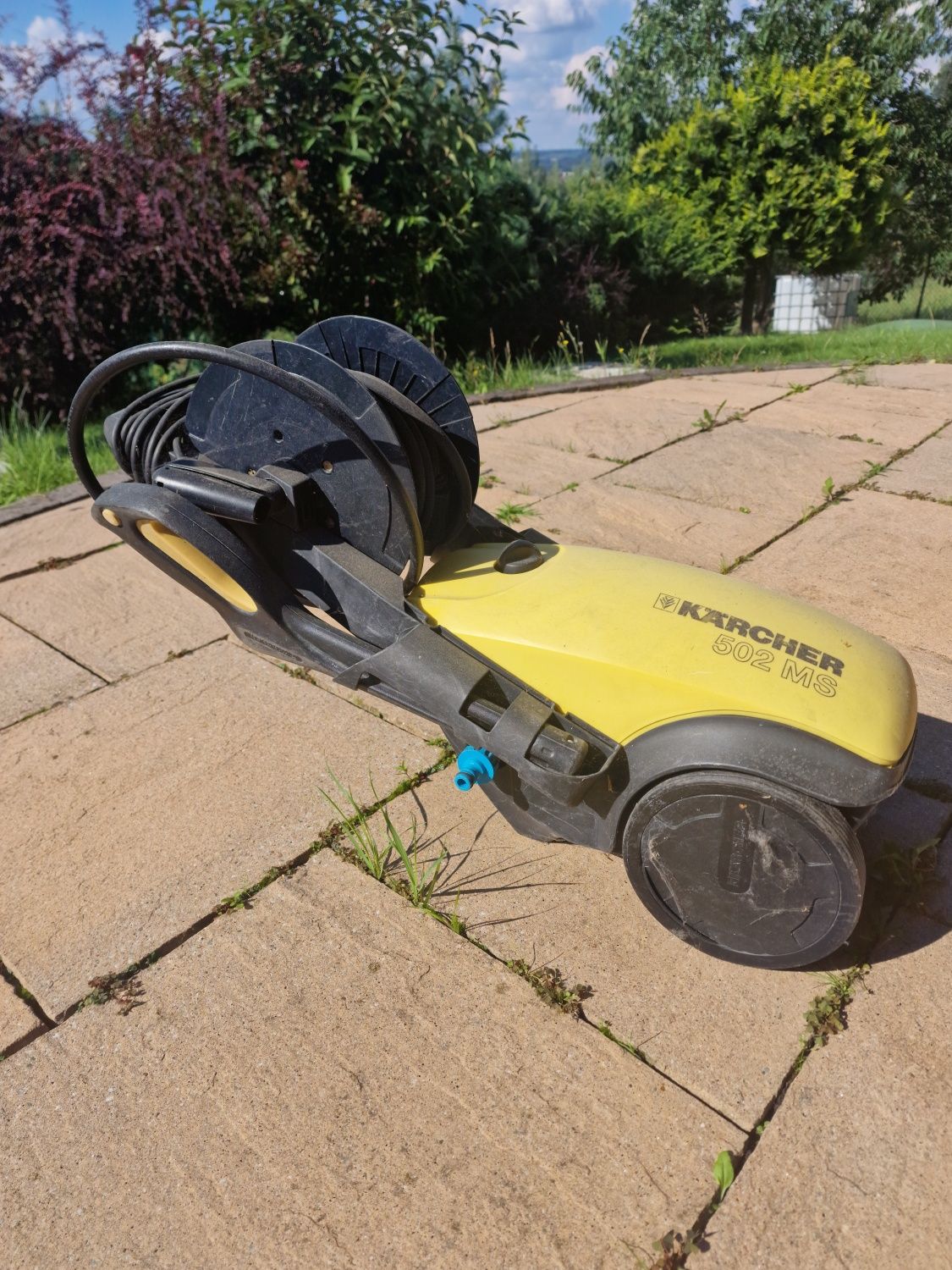 Karcher 502 MS głowica aluminiowa + długi wąż + dysza + dozownik płynu