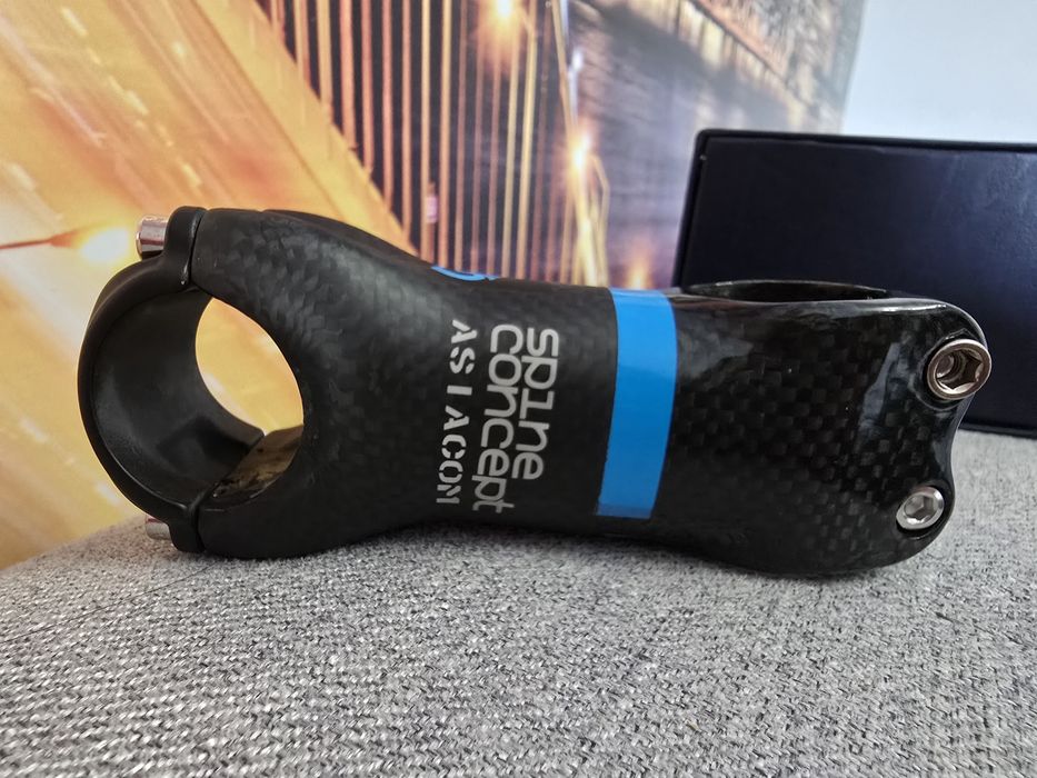 Mostek karbonowy 6° rowerowy