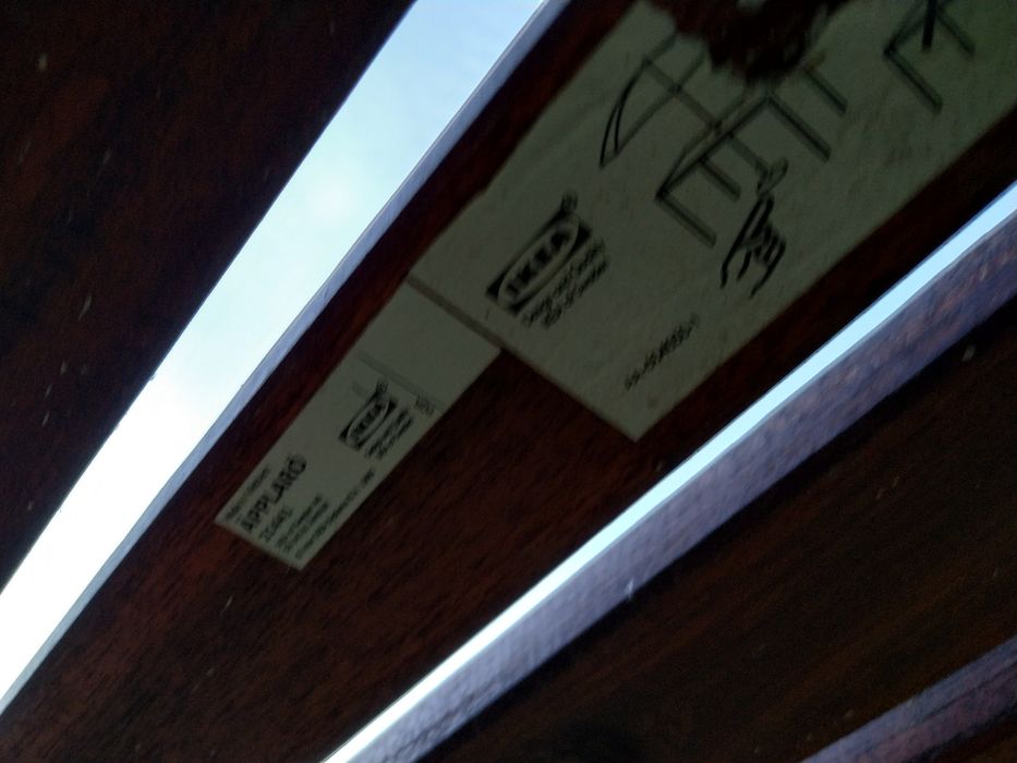 Zestaw meble ogrodowe stół Ikea applaro i 4 składane krzesła