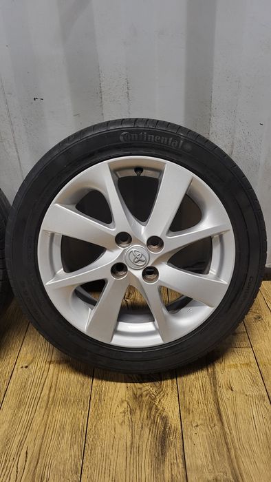 Felgi Toyota 16" 4x100 z oponami 195/50 R16 Yaris III IV 3 4