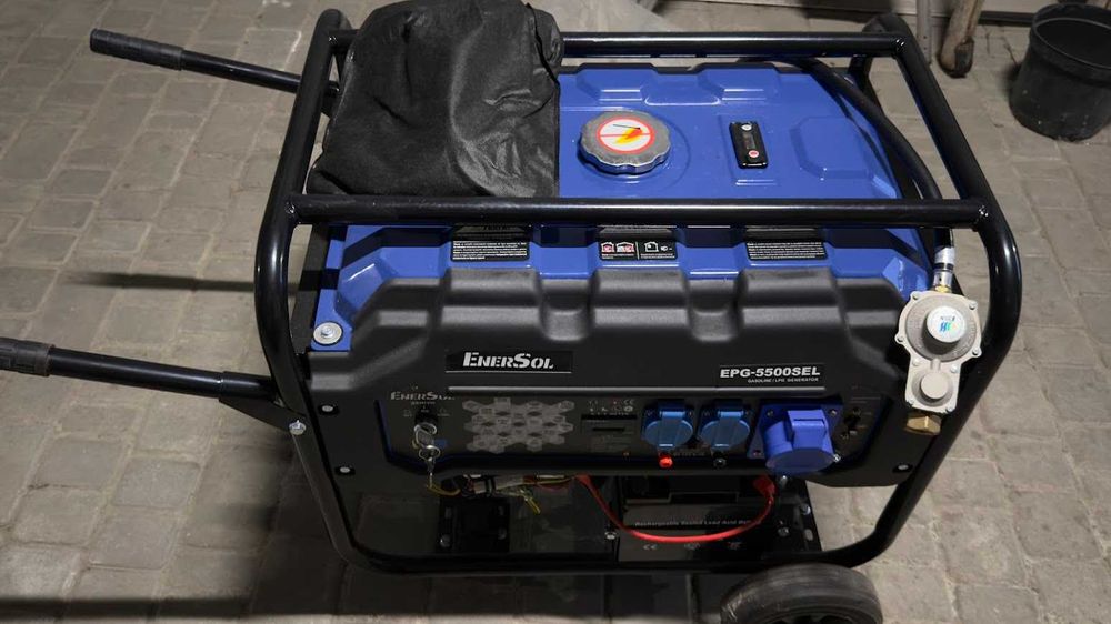 Генератор газ-бензин 5квт новый