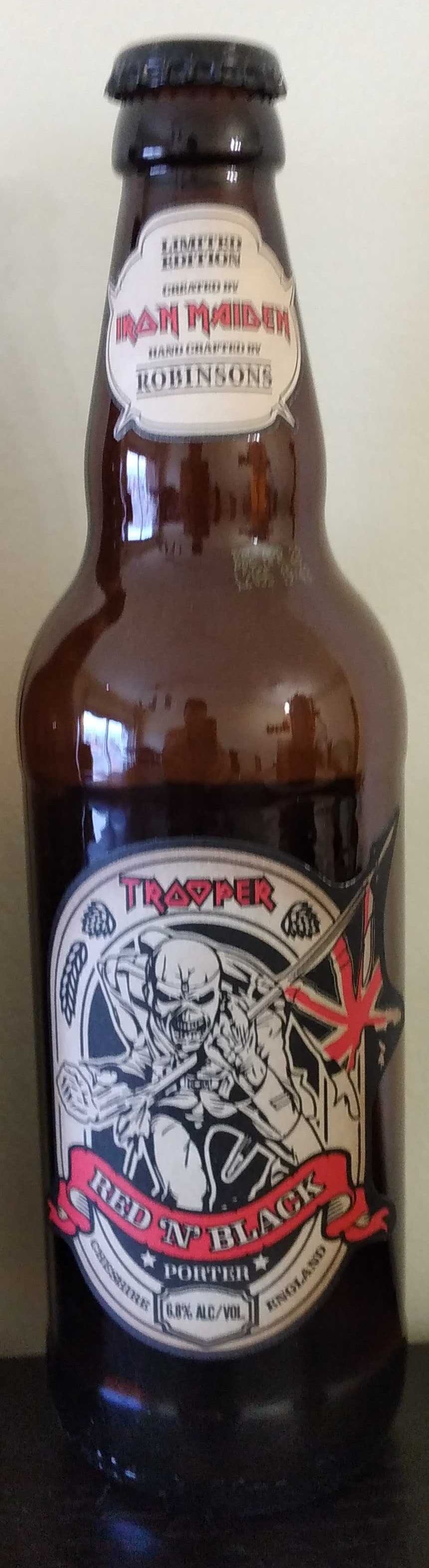 3 Garrafas The Trooper - Iron Maiden Beer