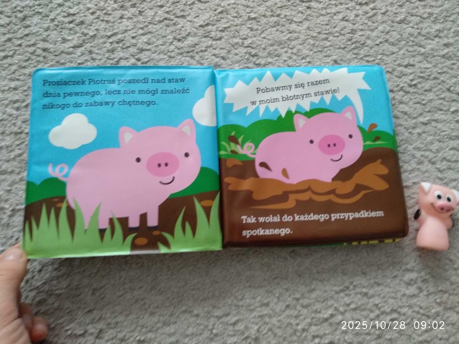 Ksiązeczka do kąpieli, dla niemowlaka