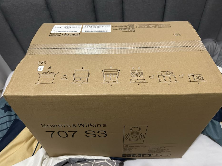 Bowers and wilkins 707 s3 nowe fabrycznie, zamiana eversolo nowy