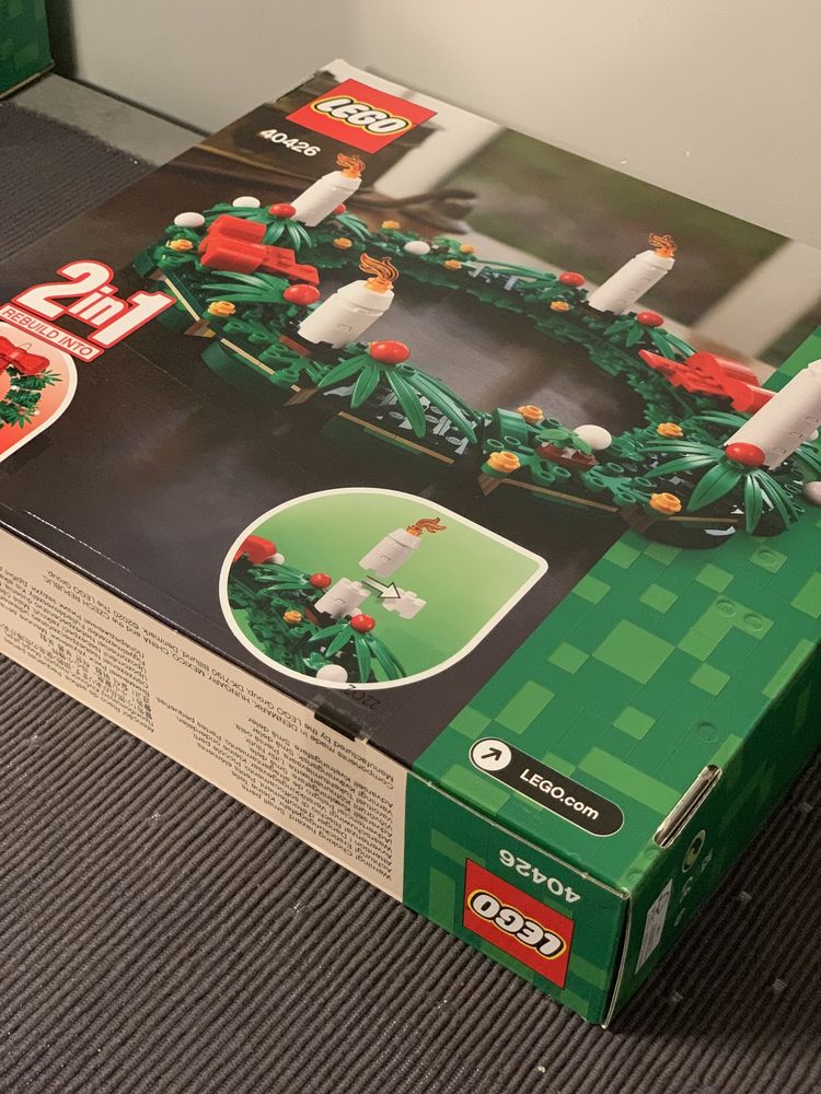 Lego 40426 wieniec Bożonarodzeniowy 2w1 Exclusive edycja limitowana!!!