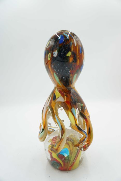 SZKŁO w stylu murano figura meduza