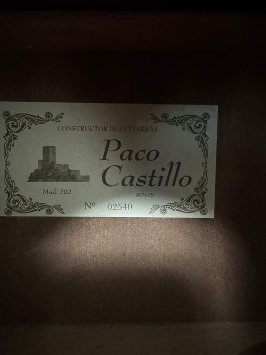 Гітара класична Paco Castillo 202