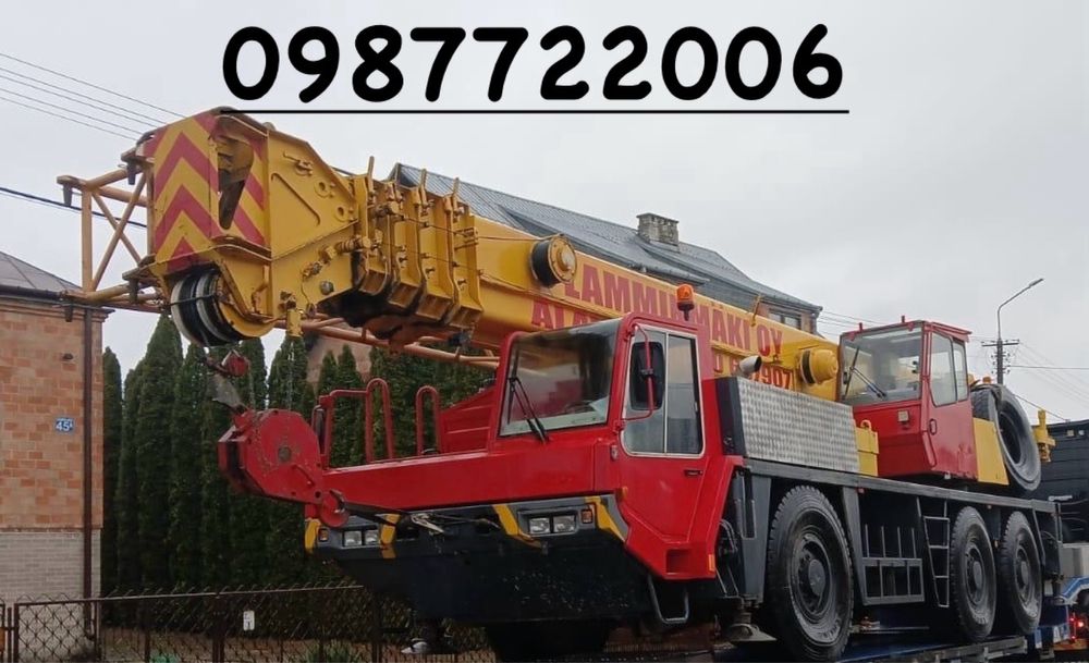 Послуги автокрана 25-50 т., оренда автокрана, кран