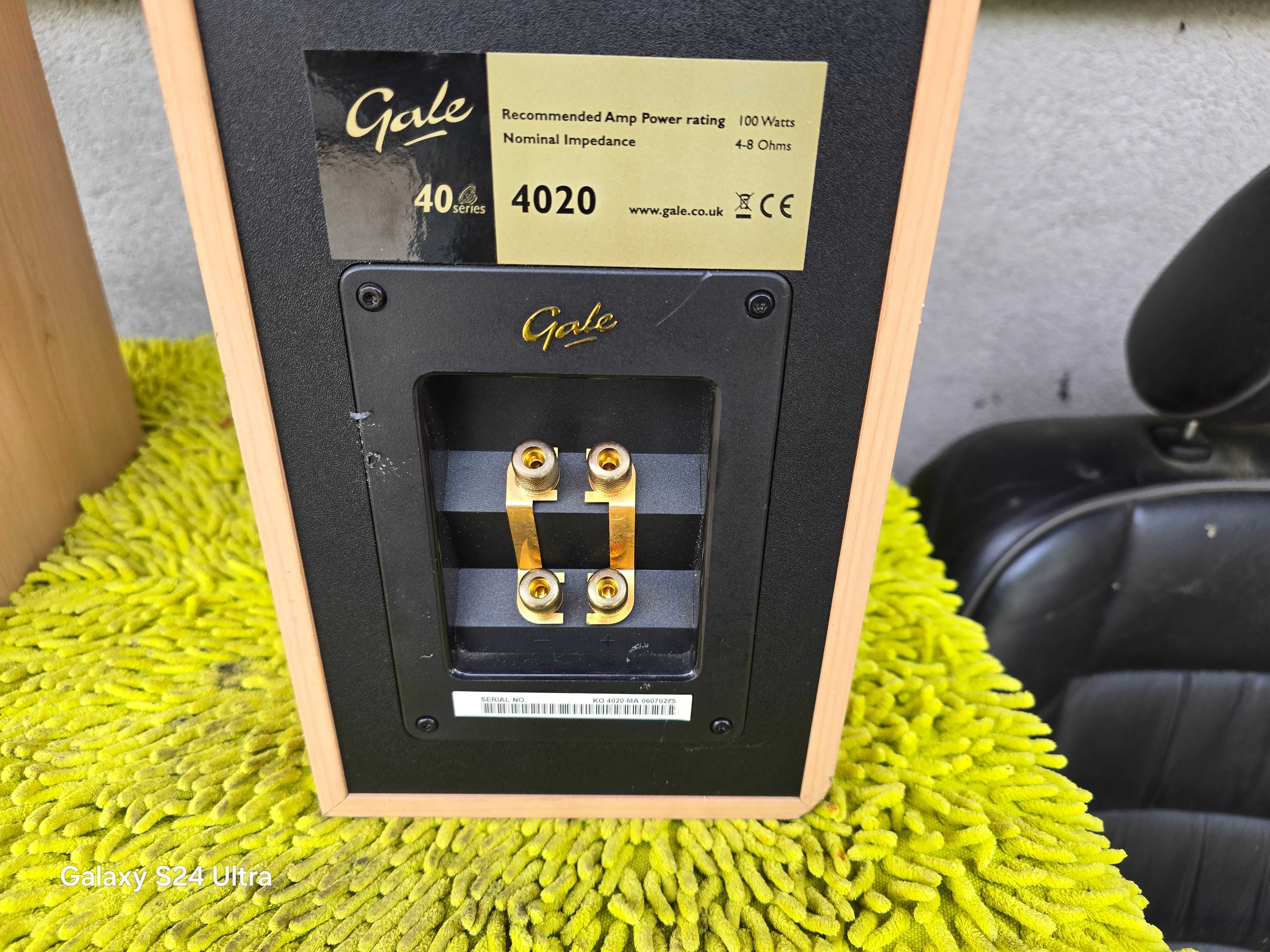 audiofilskie kolumny podstawkowe gale 4020