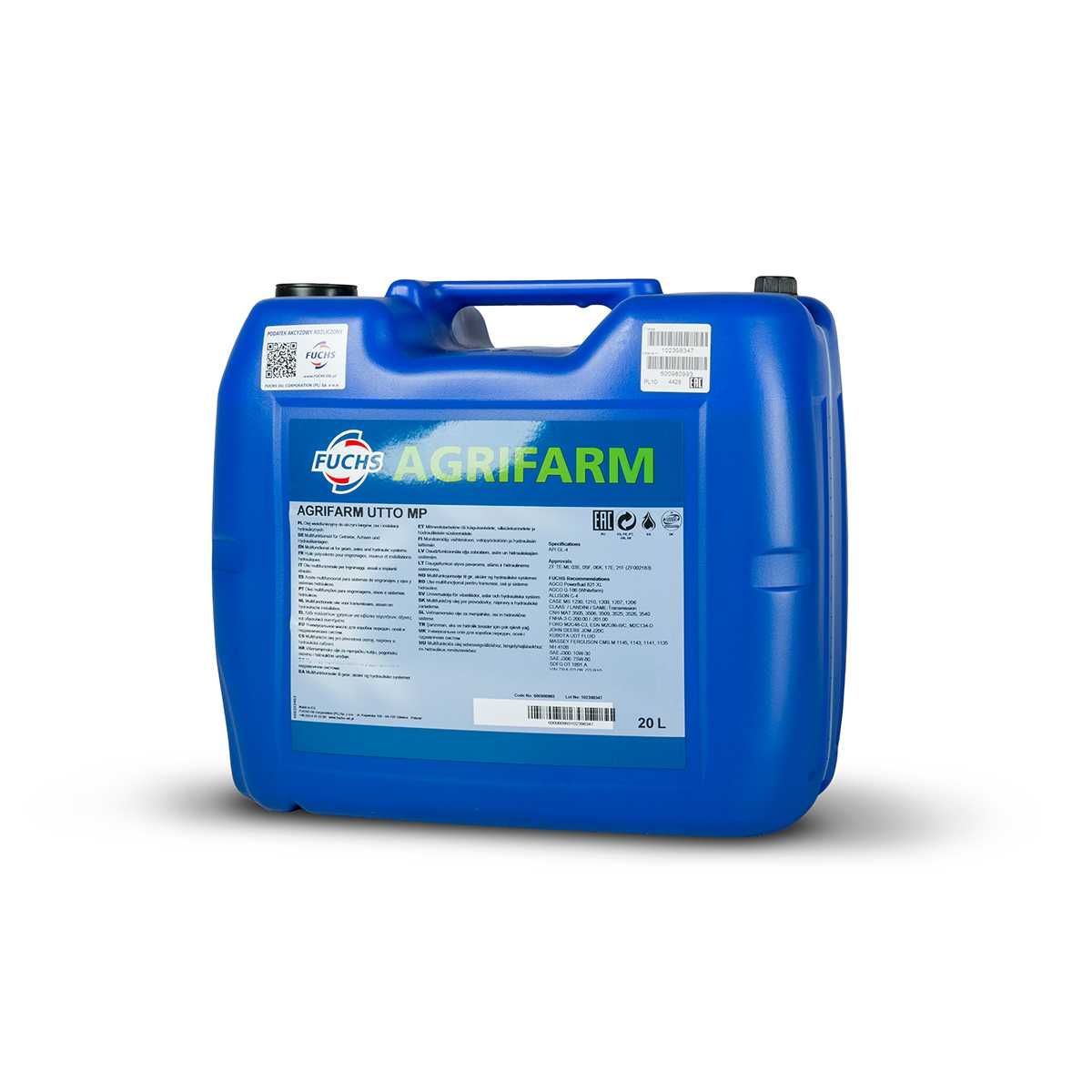 Olej hydrauliczno-przekładniowy Fuchs AGRIFARM UTTO MP 10W30 20L