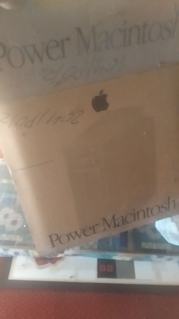 Karton Apple Power Macintosh G3 1998