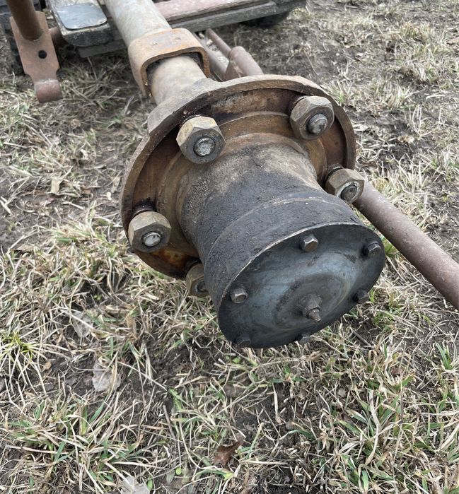 Балка ось причепа під ступицю ГАЗ