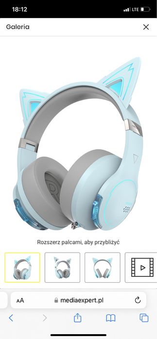 Słuchawki EDIFIER Hecate G5BT Niebieski