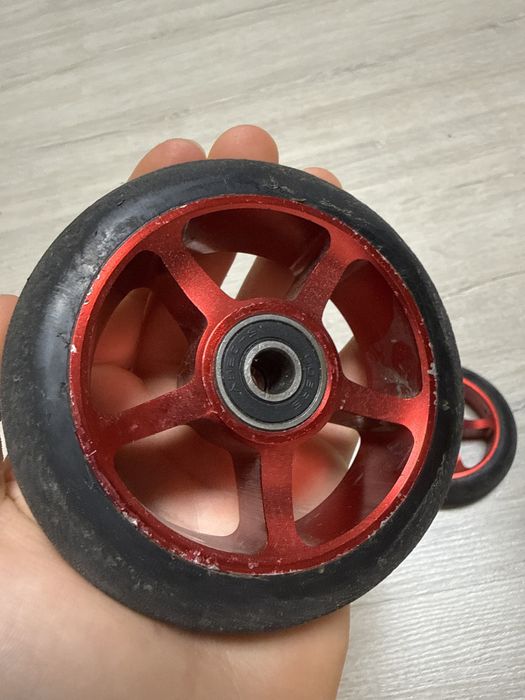 Колеса best scooter(червоні) 100мм