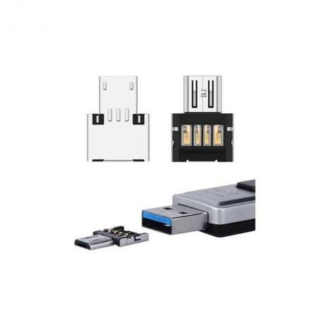 Перехідник OTG Micro to USB AF Lapara (LA-OTG-microUSB-adaptor)
