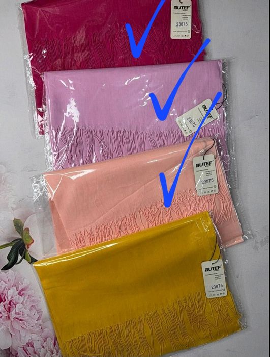 Палантини, шарфи, парео - нові