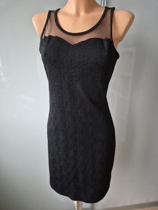 Mała czarna sukienka elegancka Like Tina XL/XXL używana