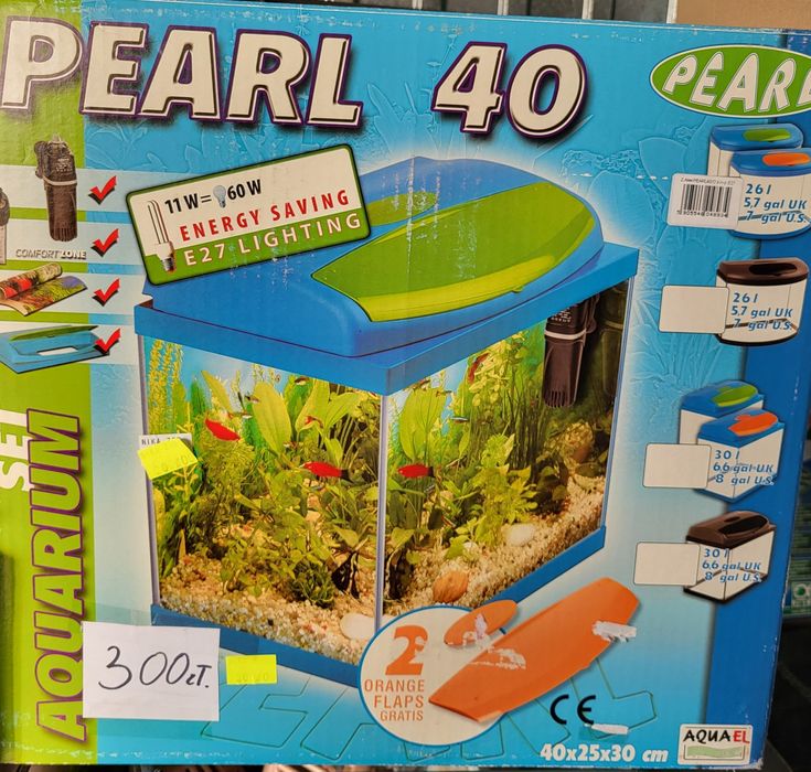 Zestaw akwarystyczny PEARL 40 nowy
