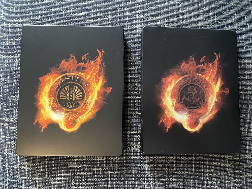 The Hunger Games e TheHunger Games: Catching Fire Steelbooks - Blu-Ray