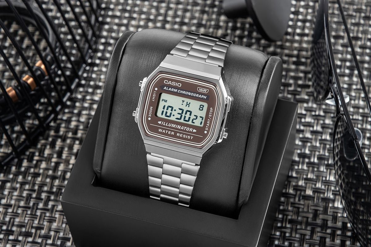 zegarek męski casio vintage a168wa-5aydf + box