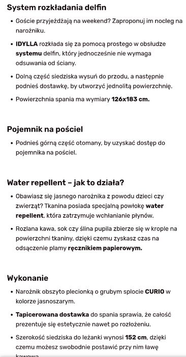 IDYLLA Narożnik z regulowanymi zagłówkami, jasnoszary