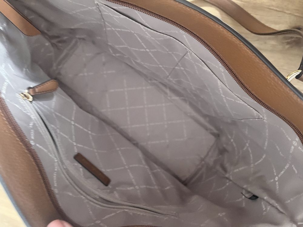 Torba shopper shopperka tote bag beth koniakowa brązowa Michael Kors