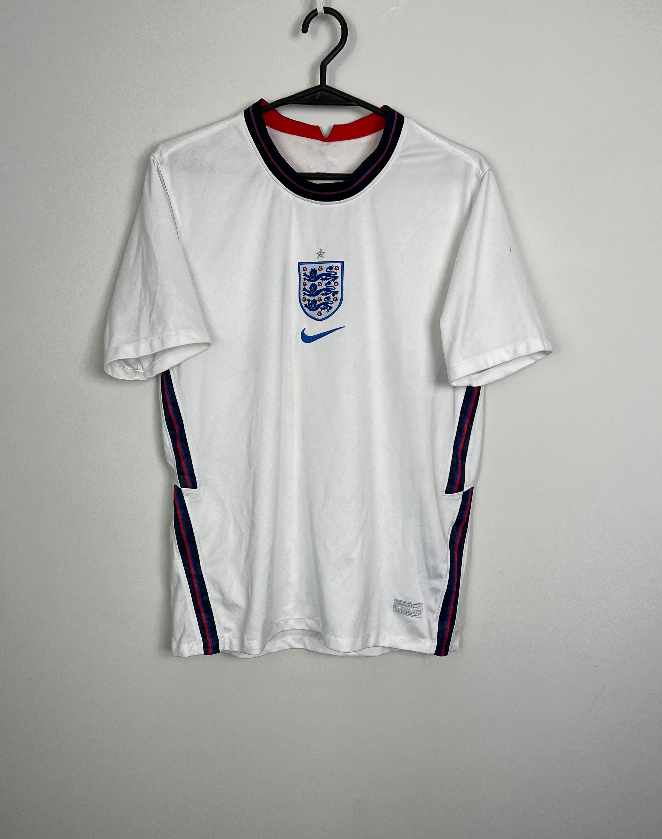 Nike England 2020 Soccer Jersey center logo koszulka