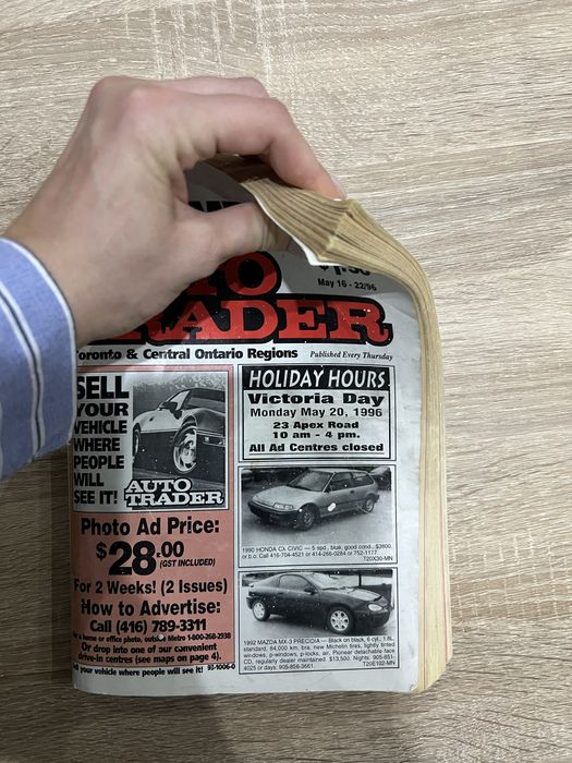 Gazeta kolekcjonerska Auto Trader 90’