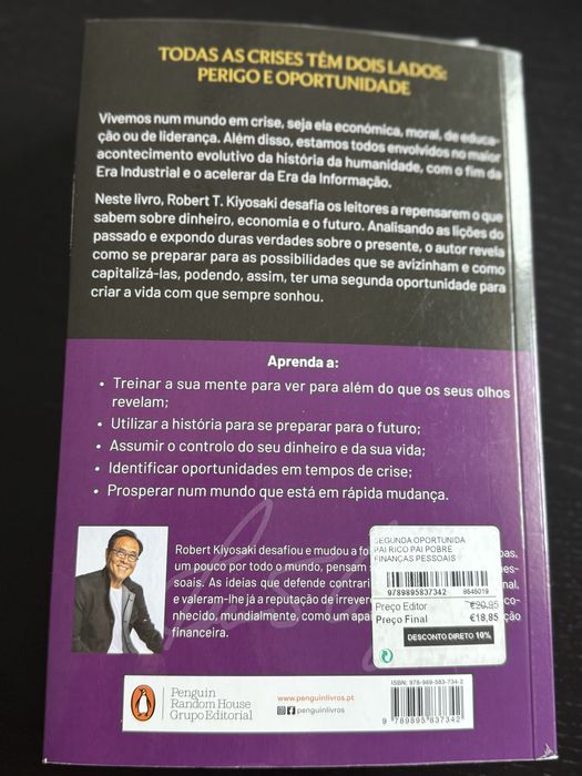 Pai rico pai pobre segunda oportunidade