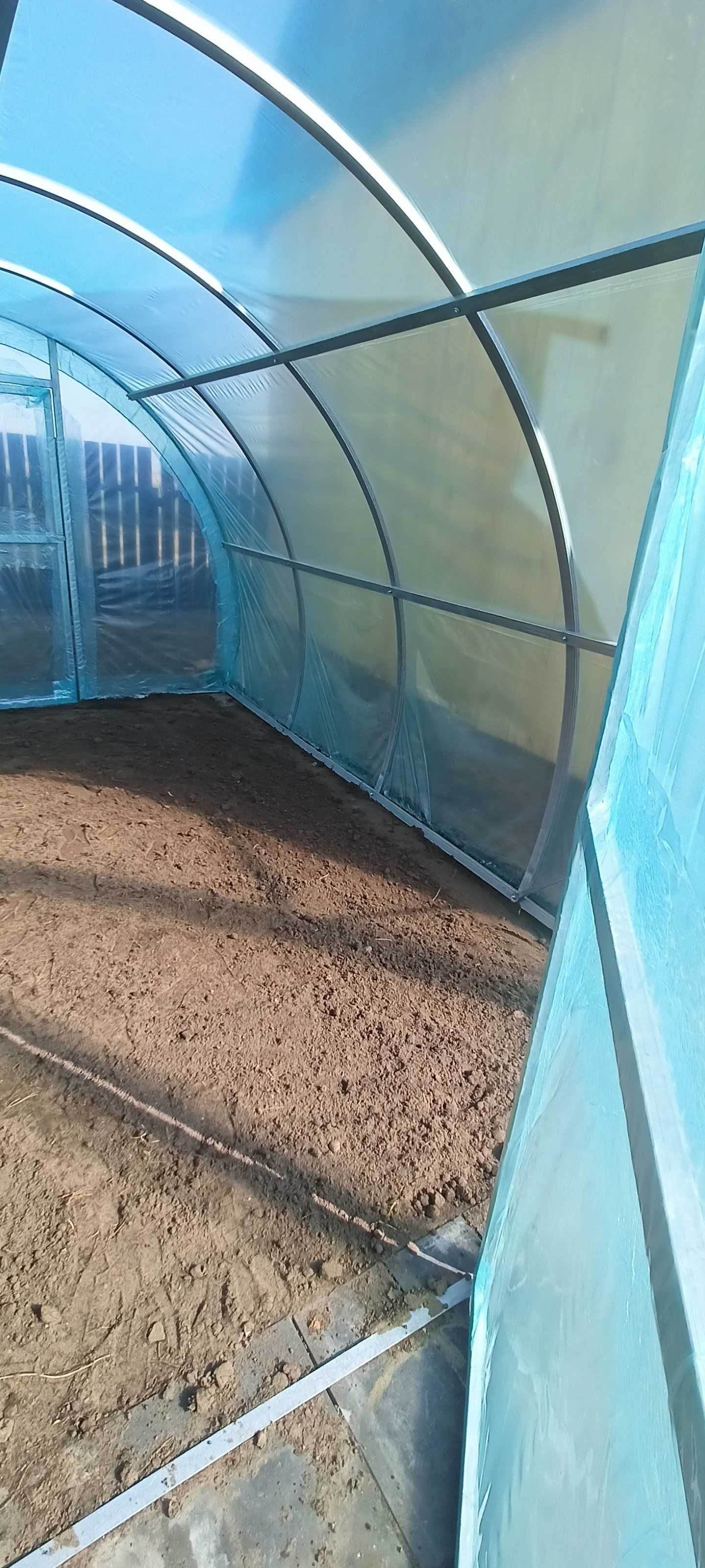 Mocna szklarnia tunel konstrukcja