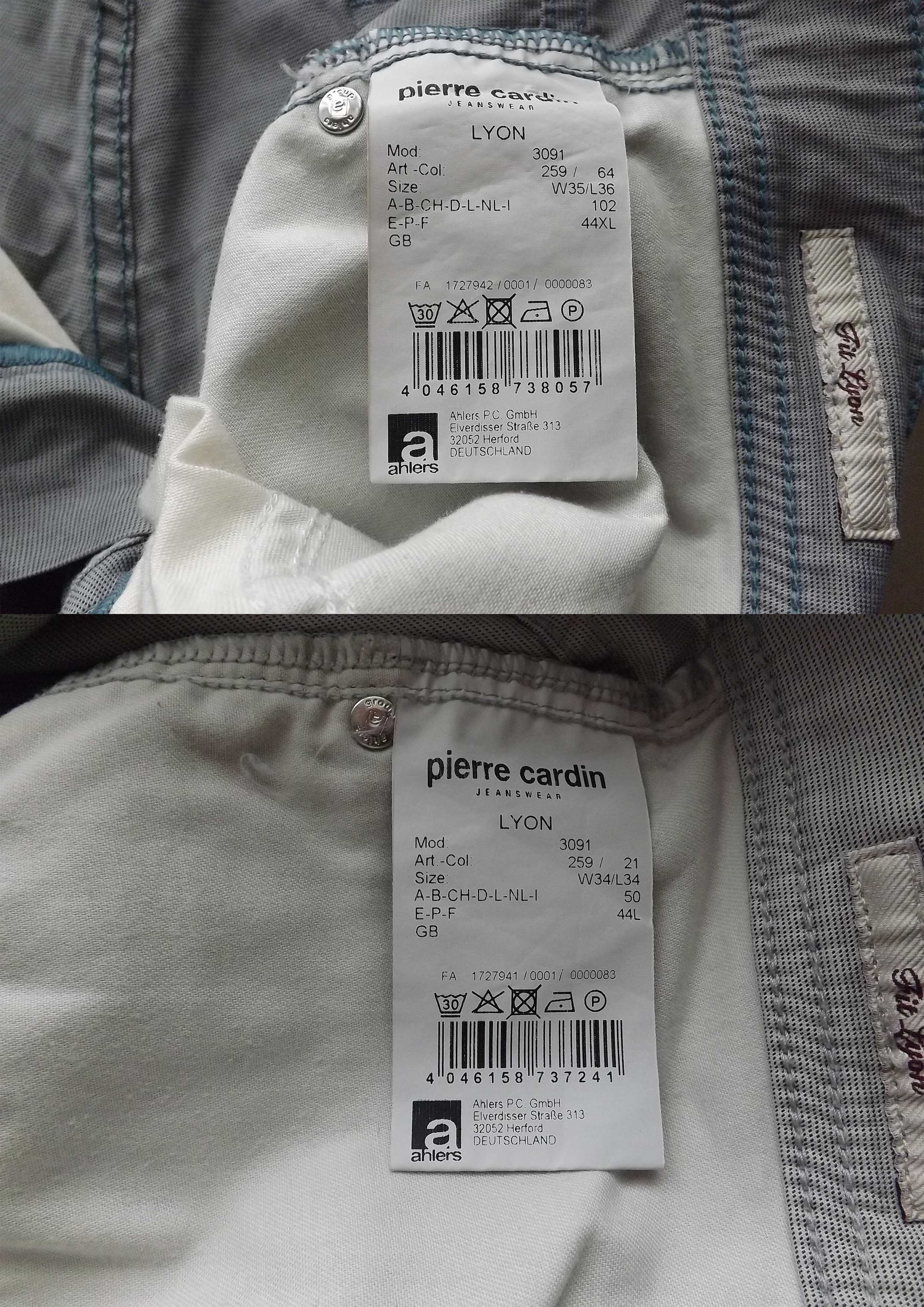 Літні джинси Pierre Cardin W34, W35