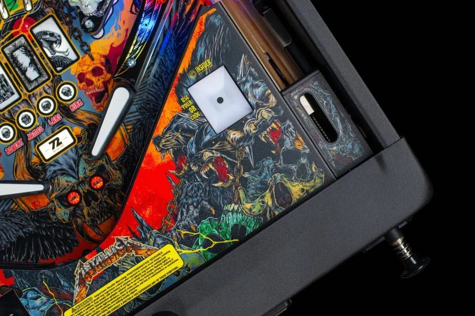 Flipper Fliper Pinball Metallica Remastered PREMIUM Stern - NOWY