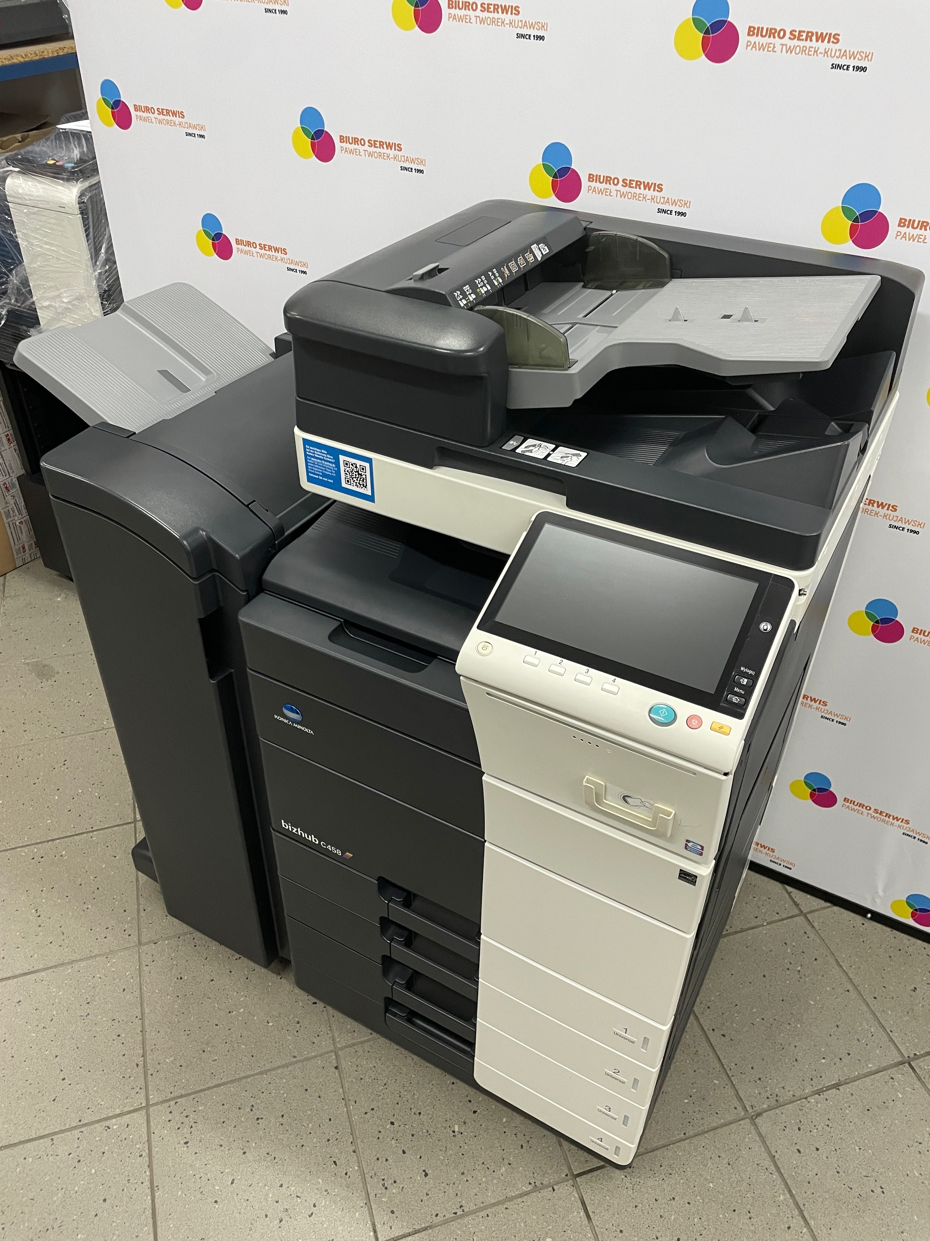 Kserokopiarka Konica Minolta bizhub C458/ C558/ C658 A3 kolor