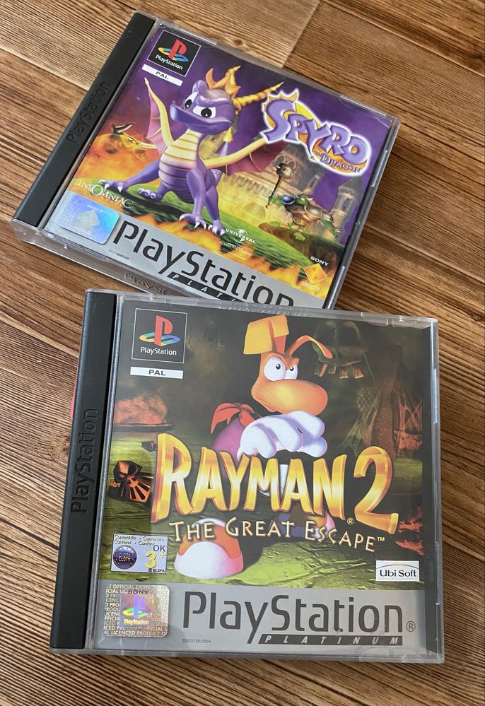 Sony PlayStation: MGS, Final Fantasy, Harry Potter, Rayman, Tekken 3