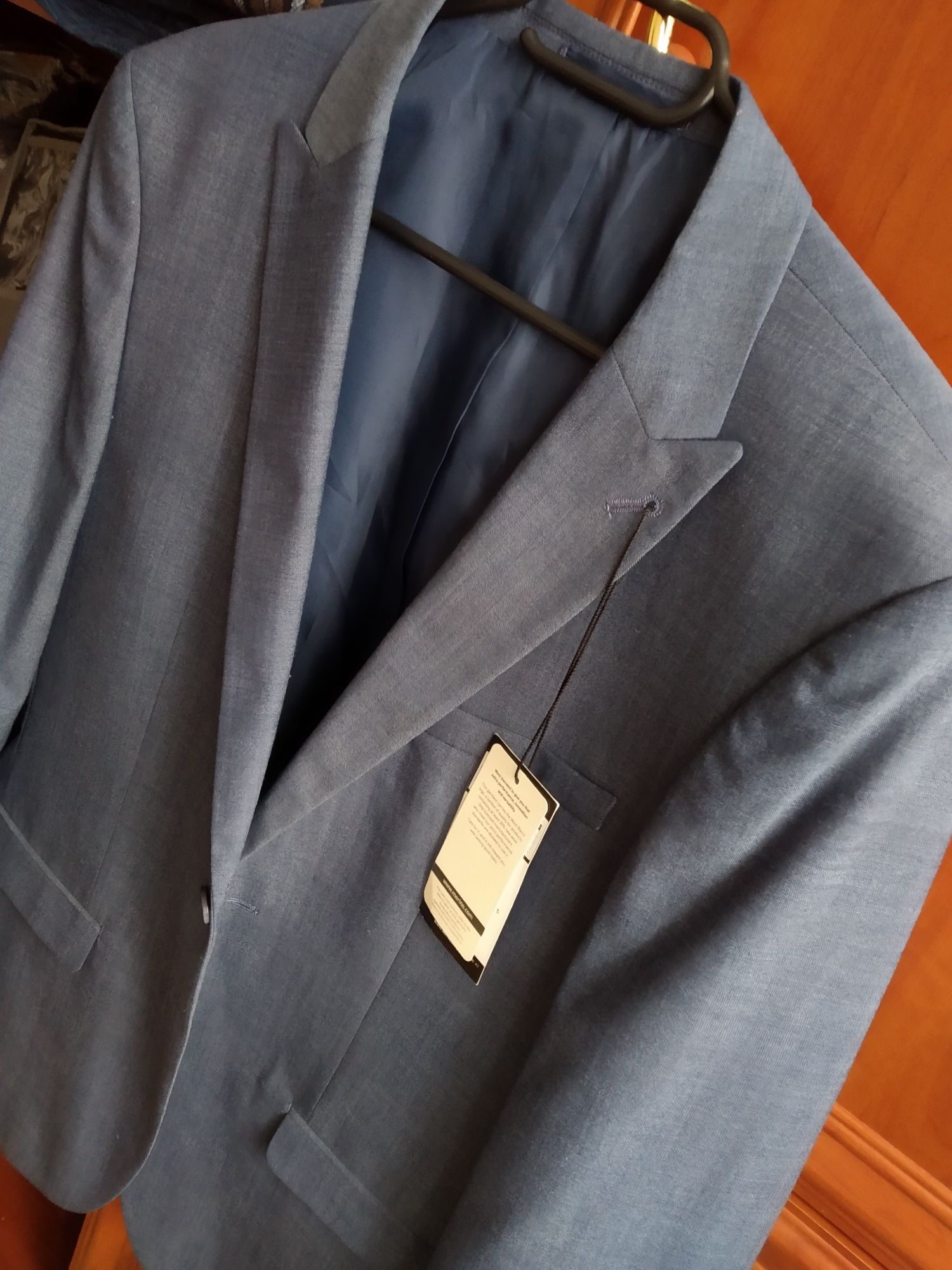 Taylor and Wright wool blend slim fit jacket marynarka męska wełna
