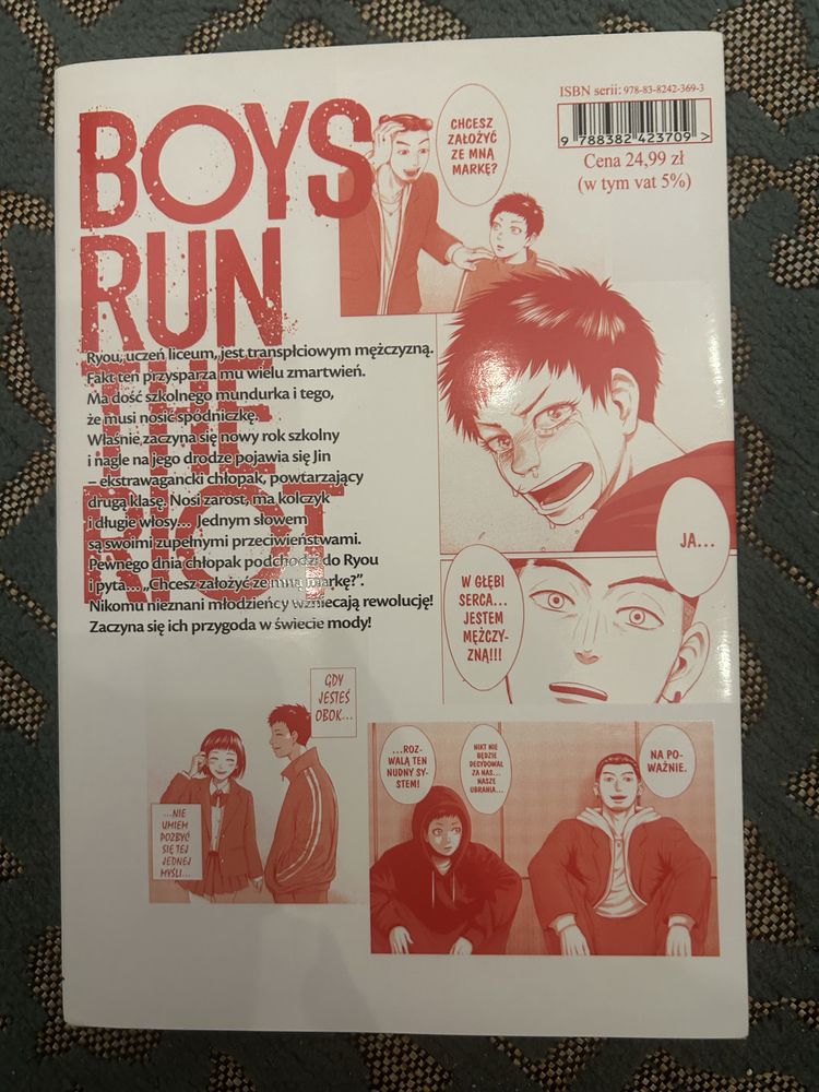 Manga Boys Run The Riot tom 1