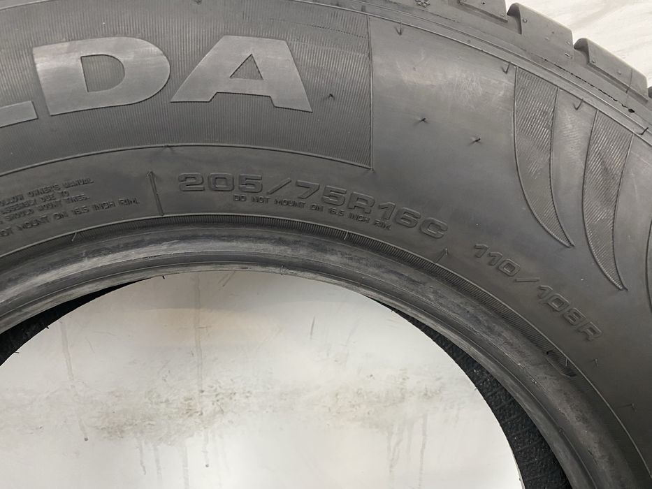 2x 205/75/16C Fulda Conveo Trac 3 / 2021r 8,5mm / GWARANCJA