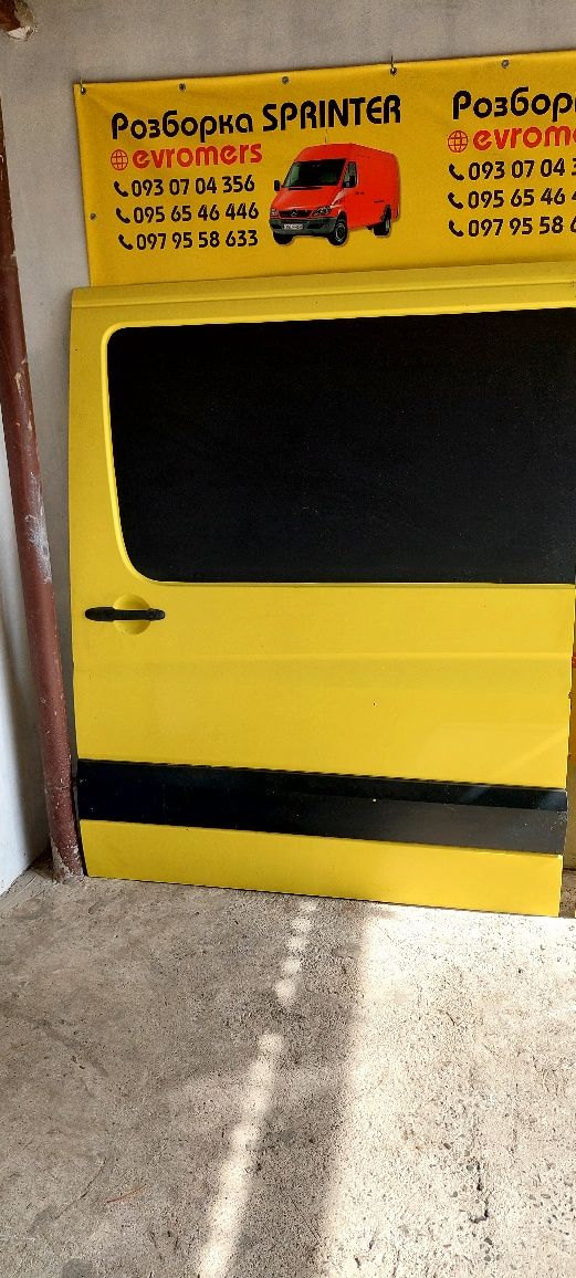 Розсувні двері ліві праві низькі високі Sprinter w906 Crafter Парус