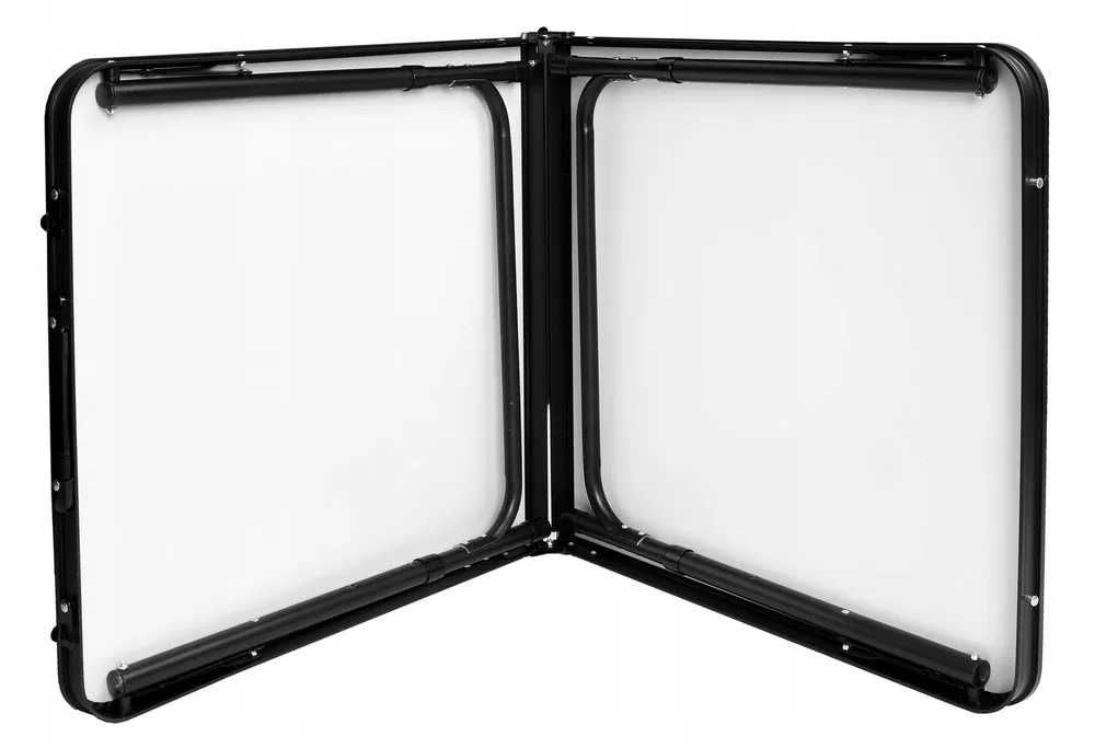 ZESTAW KEMPINGOWY Składany Turystyczny Ogrodowy Stolik + 4 Krzesła