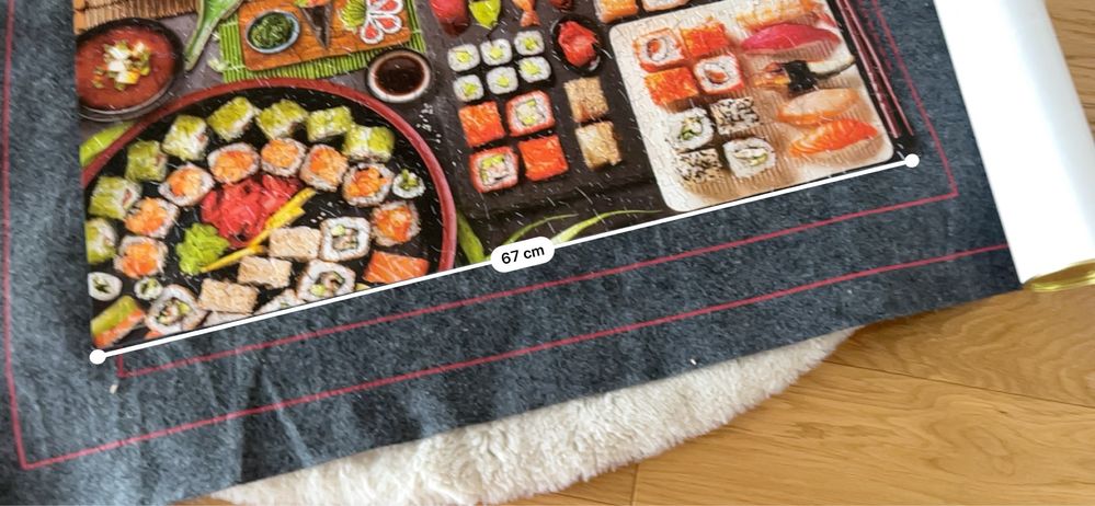 Puzzle sushi 999 sztuk