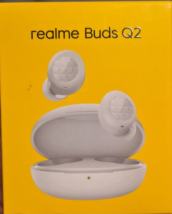 Słuchawki realme Buds Q2 White bezprzewodowe , nowe, org. zapakowane