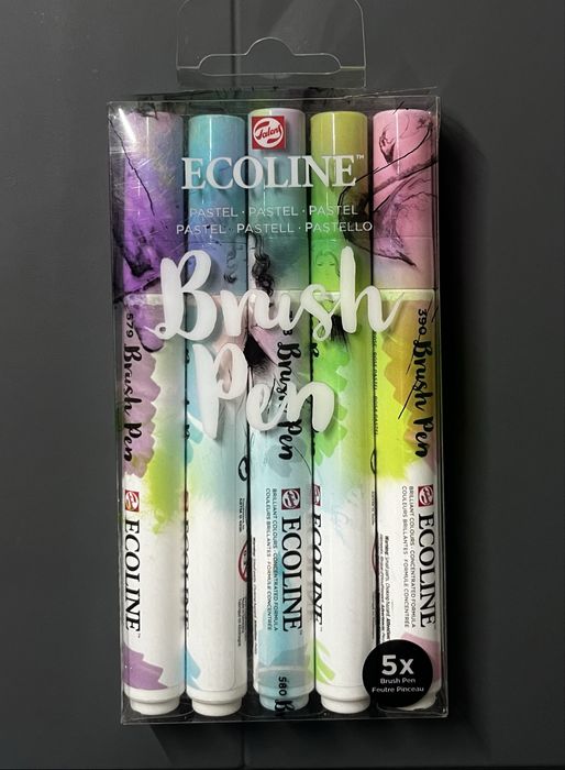 Canetas brush pen da Ecoline