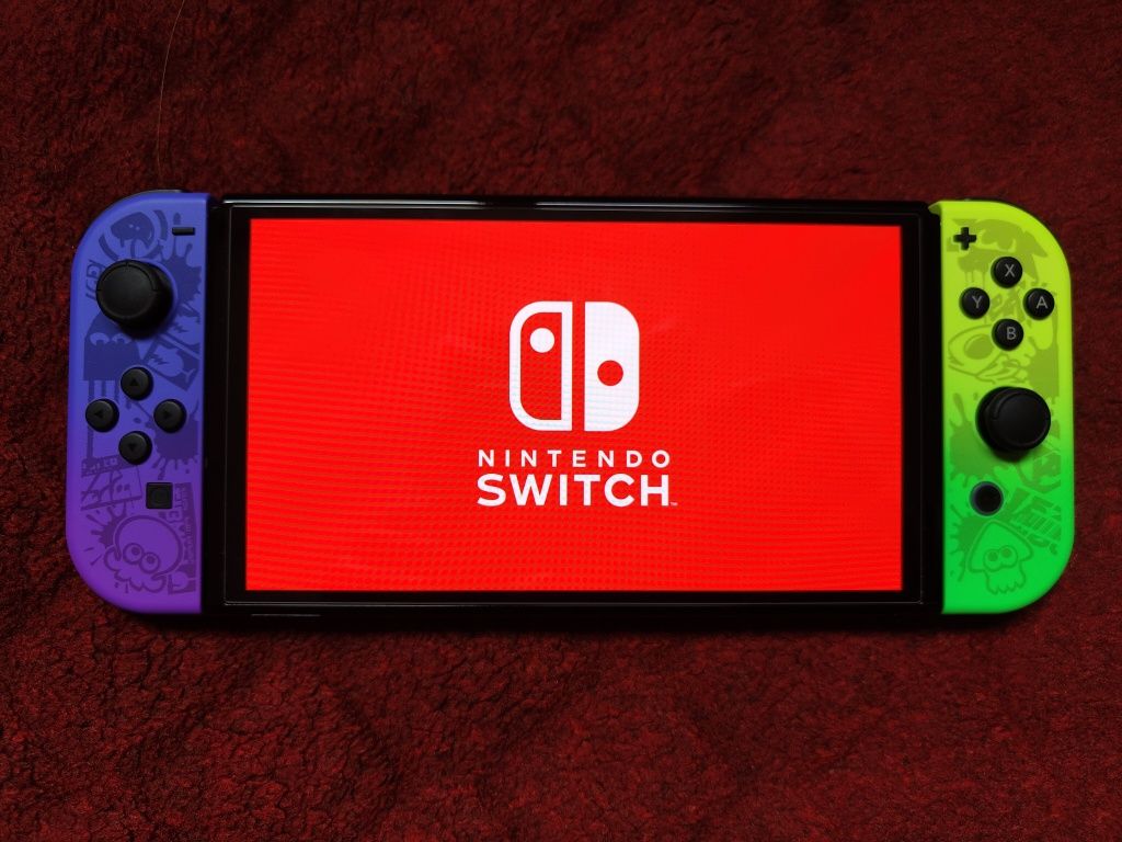 Nintendo Switch OLED // Карта пам'яті 256 ГБ + гра Mortal Kombat 11