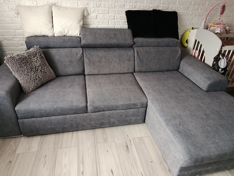 Narożnik z funkcją spania